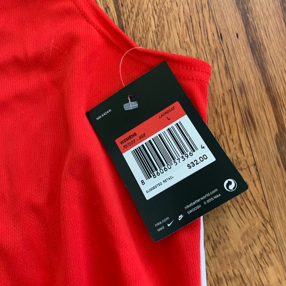 Red Nike Tank - Picture 2 of 2
